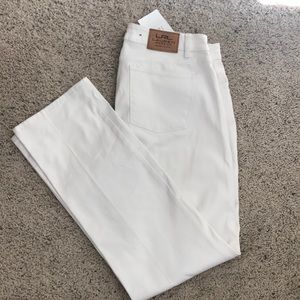 Ralph Lauren White Jeans